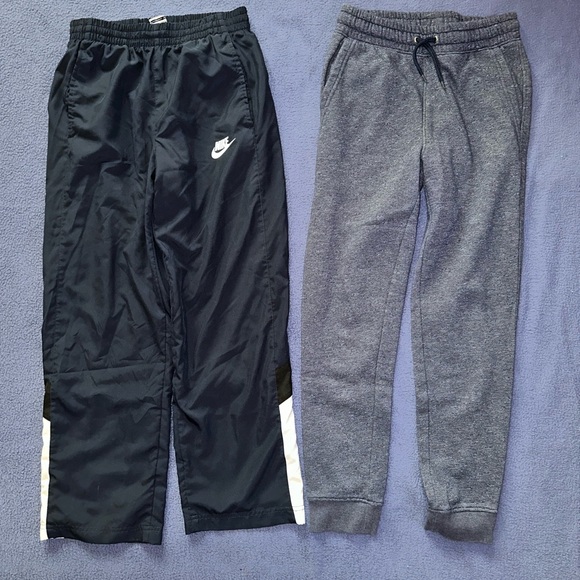Boys lot of 2 sweats : Nike (M) polyester and Old Navy (L) cotton xlnt cond - Picture 7 of 11